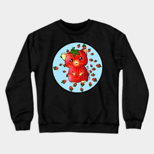 Strawberry Hamster Crewneck Sweatshirt